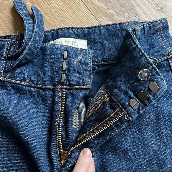 NWOT We The Free High Rise Wide Leg Jeans - Picture 3 of 11